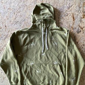 Green XL Nike NSW Club BB Pullover Hoodie